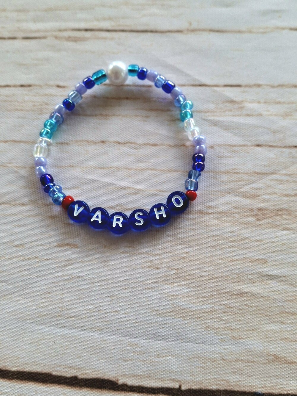 Baseball Fan Friendship Bracelet New Handmade Beaded Accessory